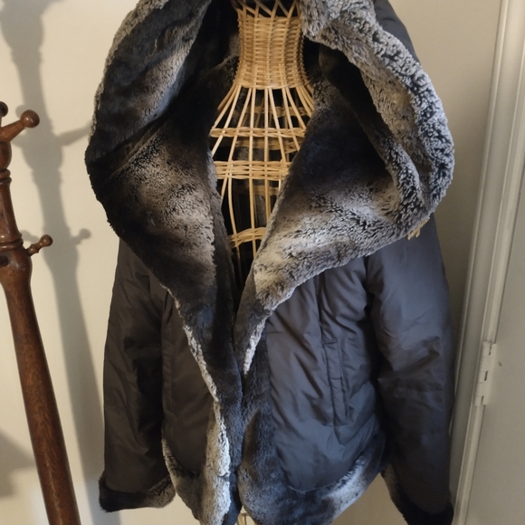 Baby Phat Jackets & Blazers - NWOT BABY PHAT faux fur hooded jacket